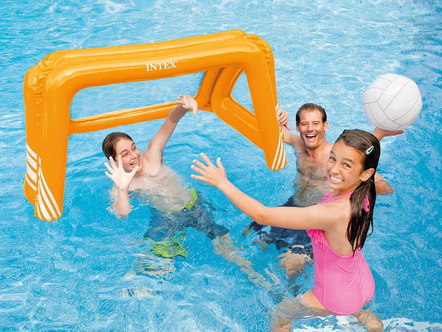 Intex Fun Goal Game Pripučiami vandensvydžio vartai, 140x89x81cm