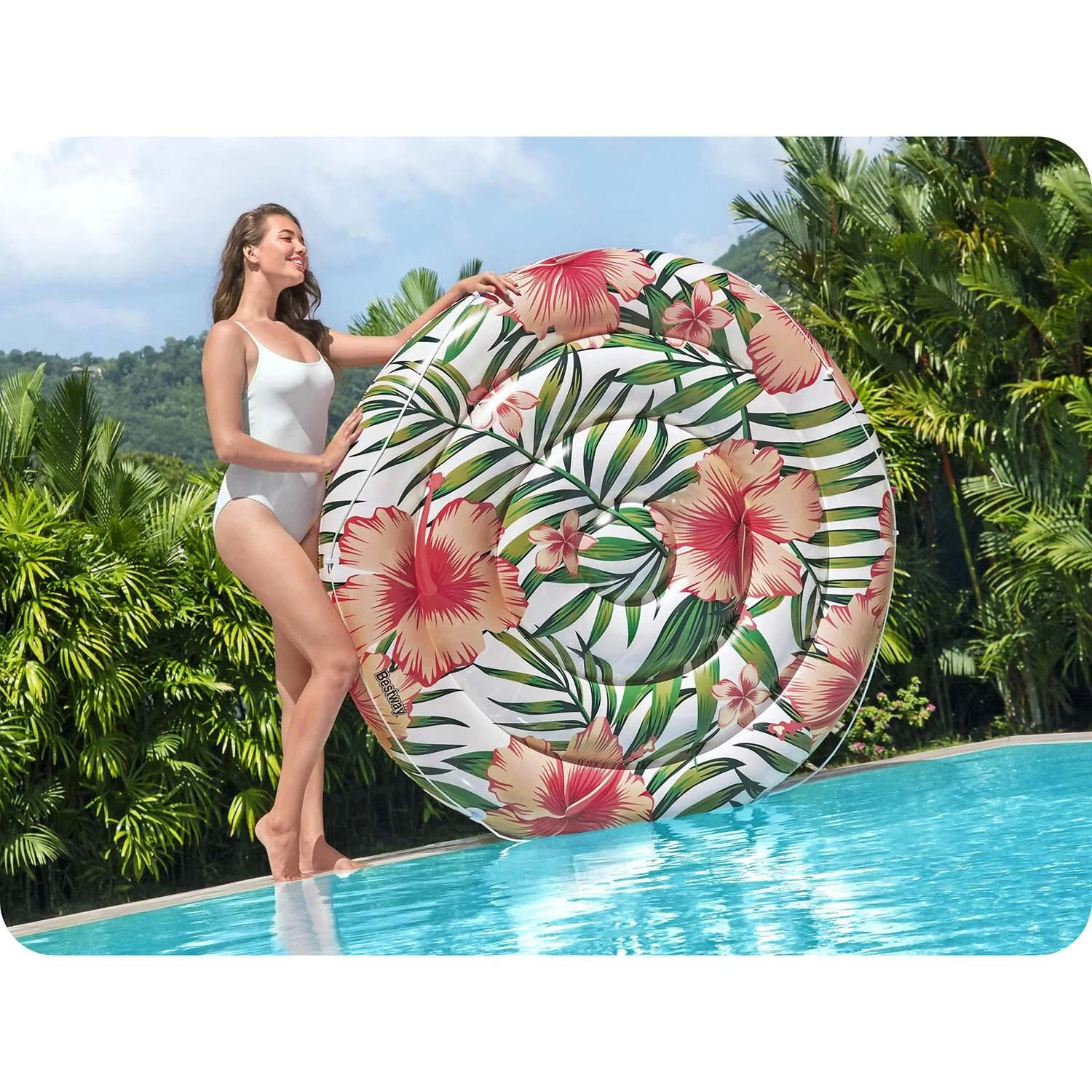Pripučiamas plaustas Bestway, 158 cm