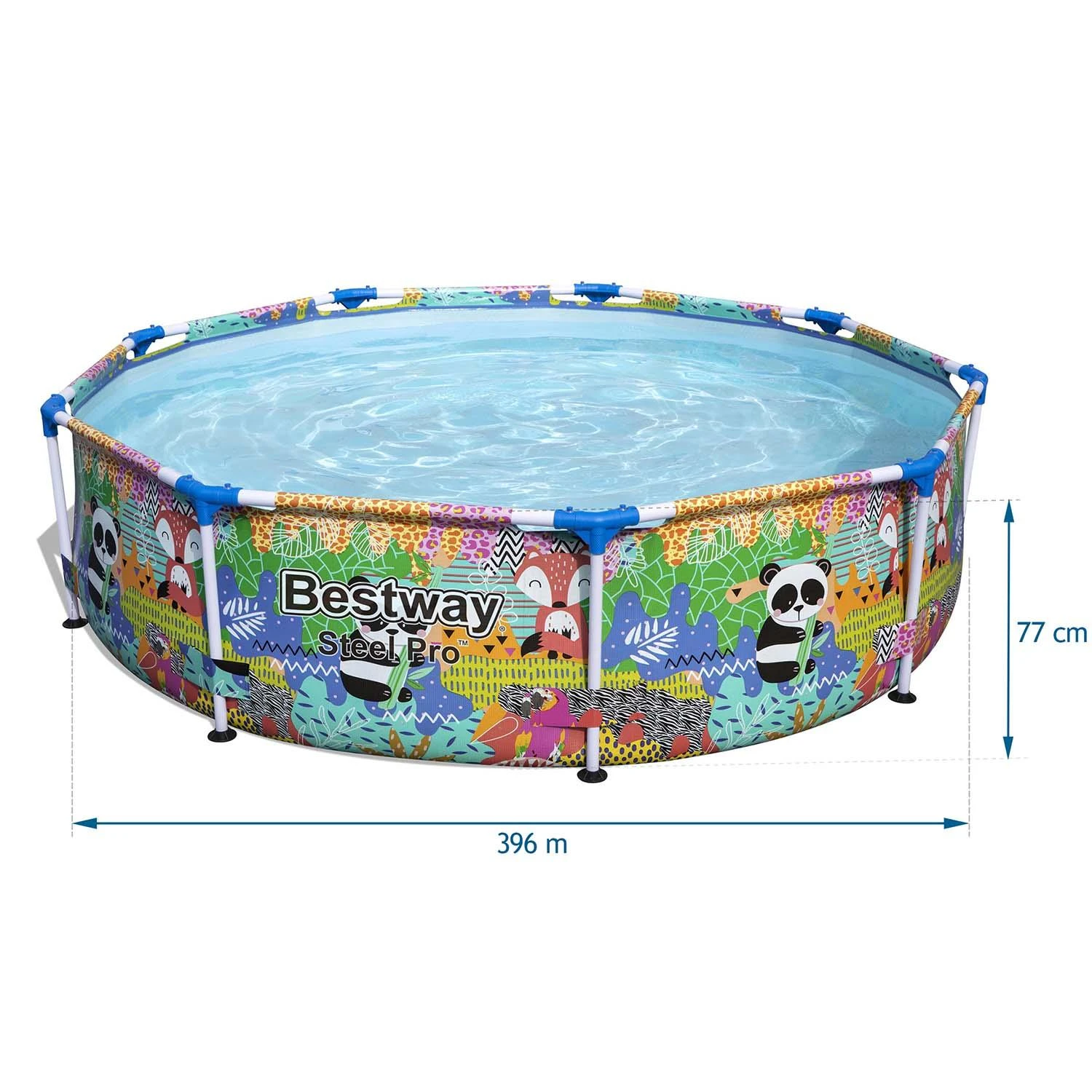 „BestWay“ baseino „Steel Pro“ apvalus baseinas, 274 x 66 cm