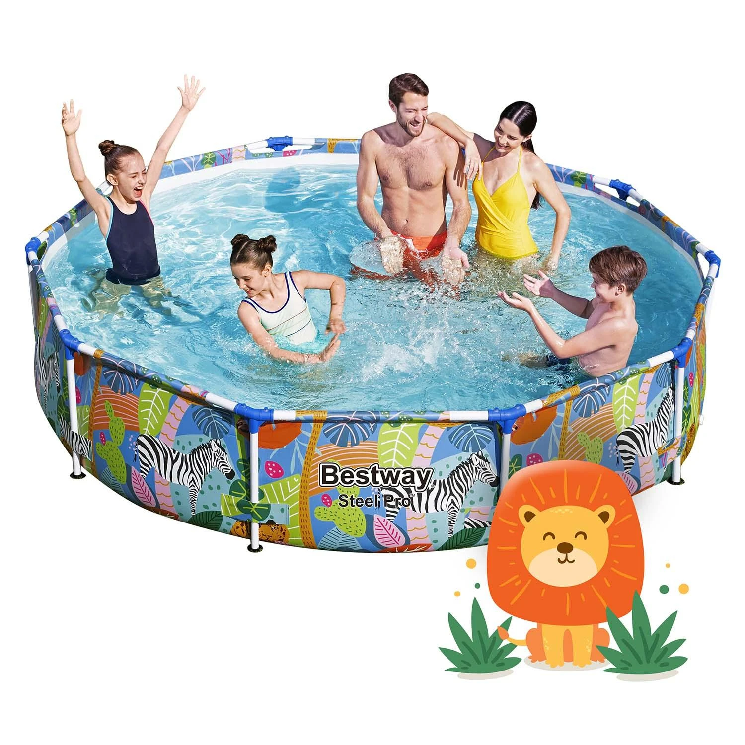 BESTWAY baseinas 3.05m x 66cm, 56985