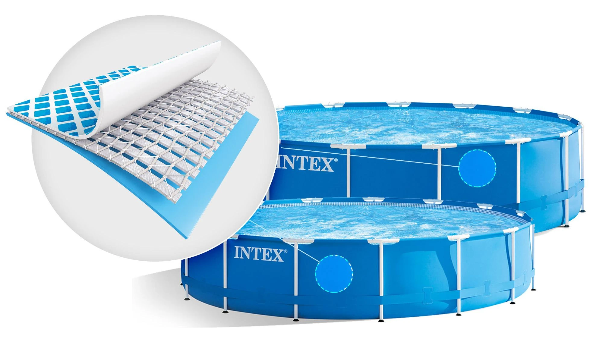 Karkasinis baseinas Intex 28200NP 305x76cm
