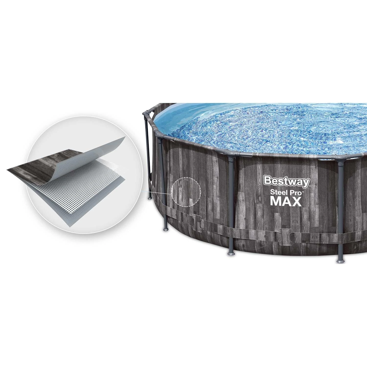 BESTWAY baseinas 4.27m x 1.07m, 5614Z