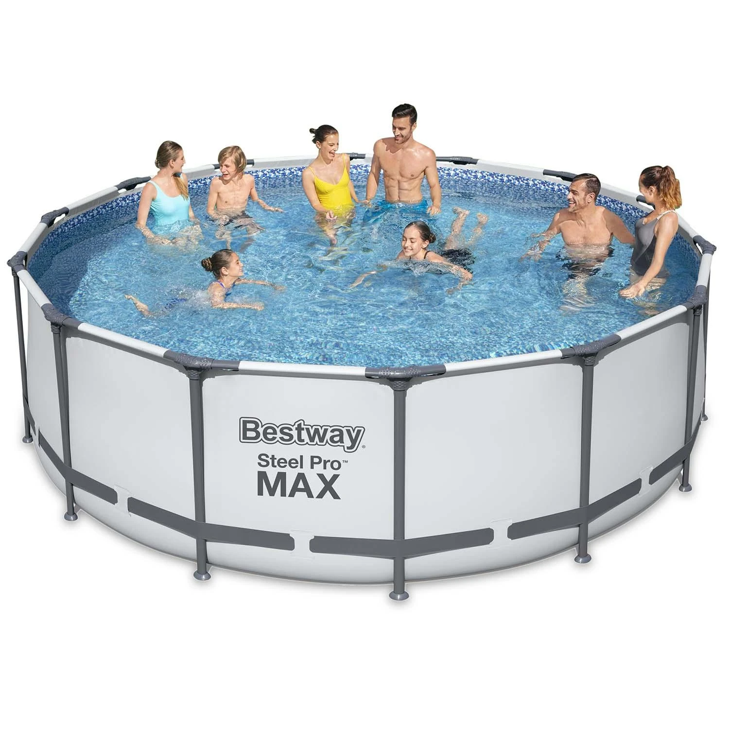 Rėminis baseinas 14 FT 427 x 122 cm STEEL PRO MAX BESTWAY