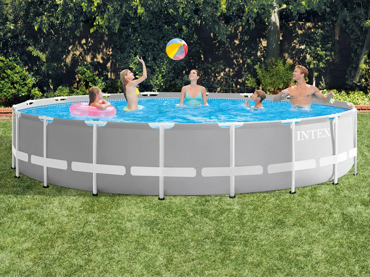 INTEX karkasinis baseinas PRISM FRAME POOL 26732NP 549x122cm