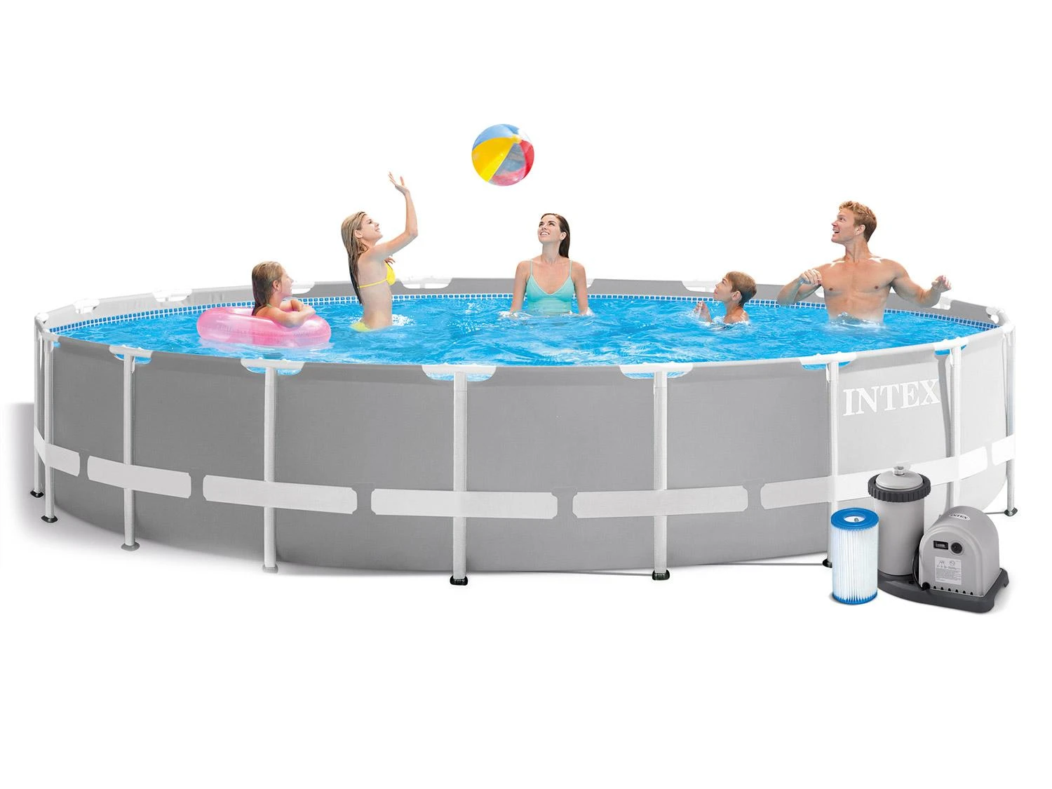 INTEX karkasinis baseinas PRISM FRAME POOL 26732NP 549x122cm