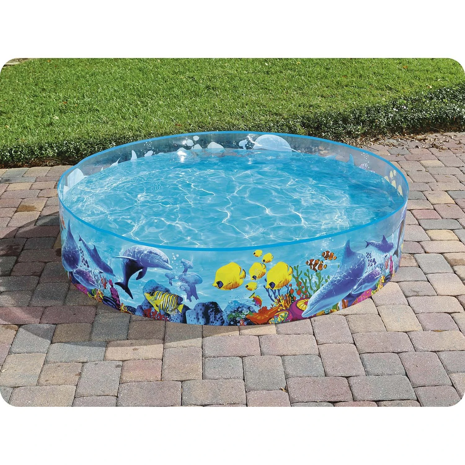 Ramstinis baseinas Bestway Fill N Fun Odyssey 55030, 183x38 cm, mėlynas