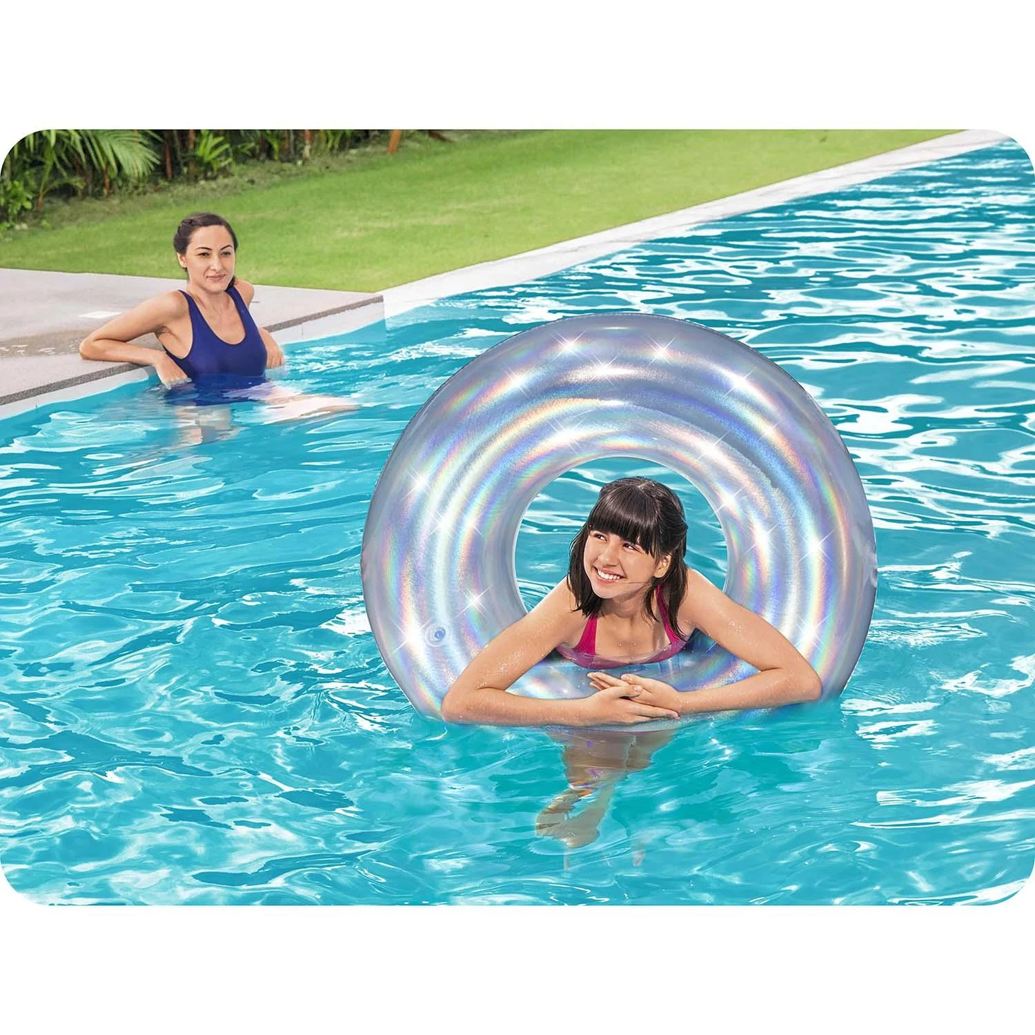 Bestway 36240 opalizuojantis plaukimo ratas