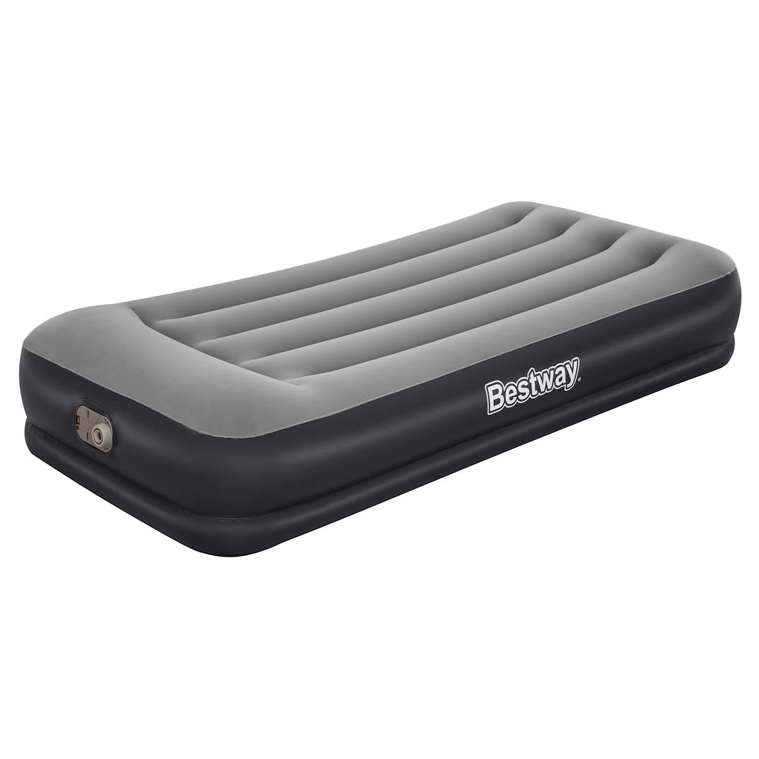 Pripučiamas čiužinys 191x97x36 cm su įmontuotu elektriniu siurbliu Bestway 67723