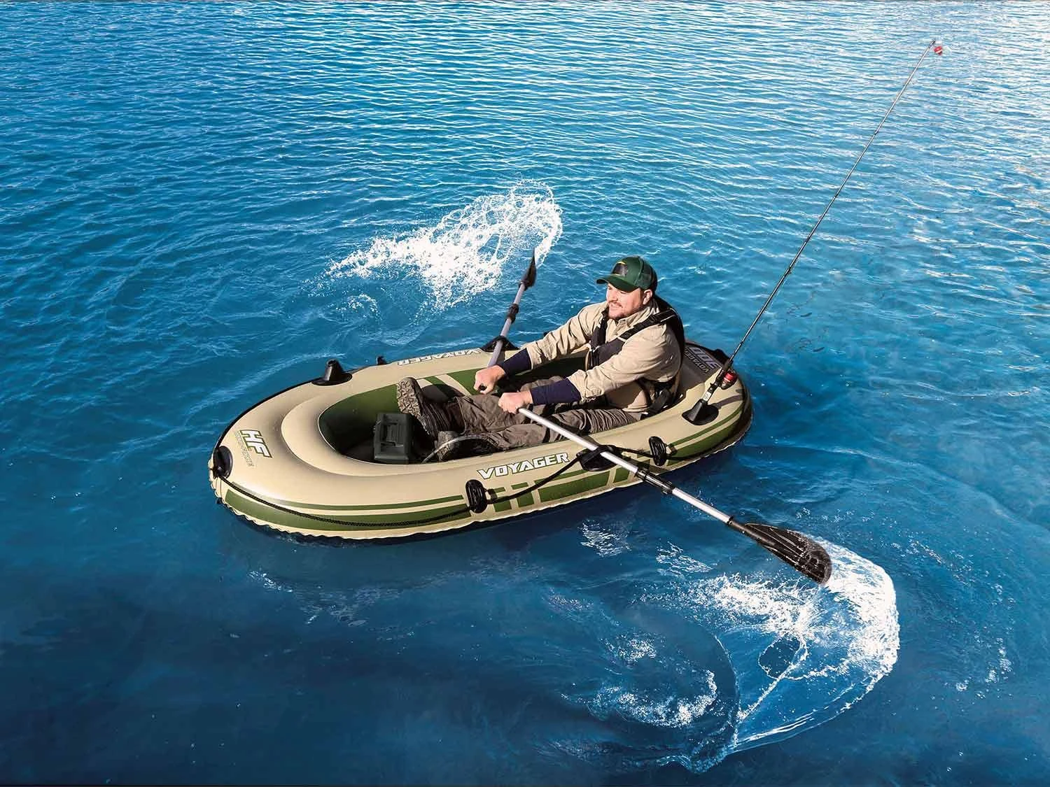 Bestway Hydro-Force Pripučiama valtis Voyager 300, 243x102cm