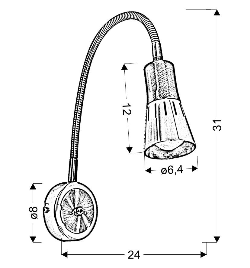 Candellux Sieninis šviestuvas 5591-84470