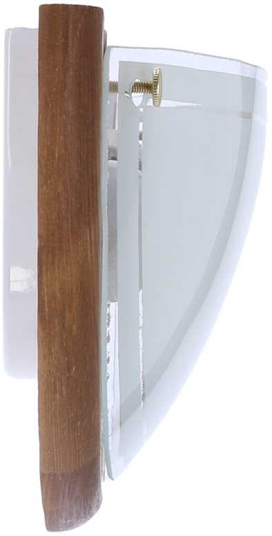 Sieninis šviestuvas Candellux 1030 Plafonas 1/2 Wood Standard 1X60W E27 Ąžuolas