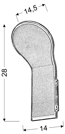 Candellux Sieninis šviestuvas 5521-27498