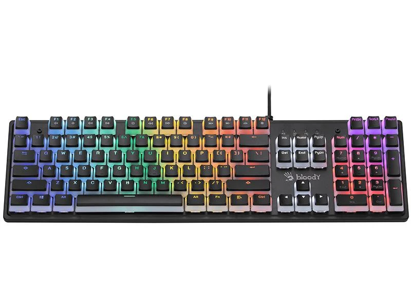 Klaviatūra A4Tech Bloody S510R pudingas (Mėlyna Switch)