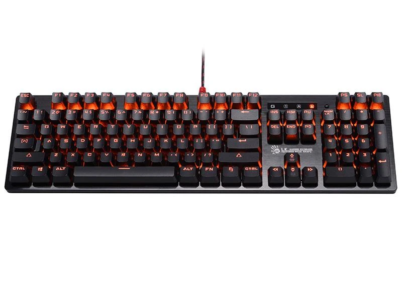 Mechaninė klaviatūra A4Tech Bloody B802R RGB (LK Blue Switch)