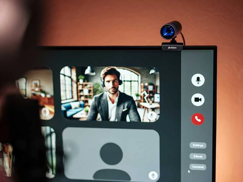 A4Tech HD PK-910P USB Juodas webcamera