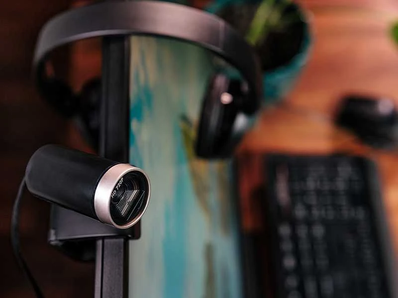 A4Tech HD PK-910P USB Juodas webcamera