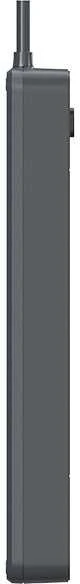 Listwa TRACER Power Line+ mobiliųjų įrenginių maitinimo laidas su viršįtampių apsauga, 1,5 m (4 lizdai + 1x USB A+, 1x C tipo, PD20W)