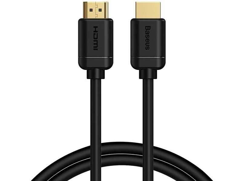 Kabelis HDMI-HDMI kištukai 1.0m (HDMI 2.0) juodas 4K 60Hz, BASEUS