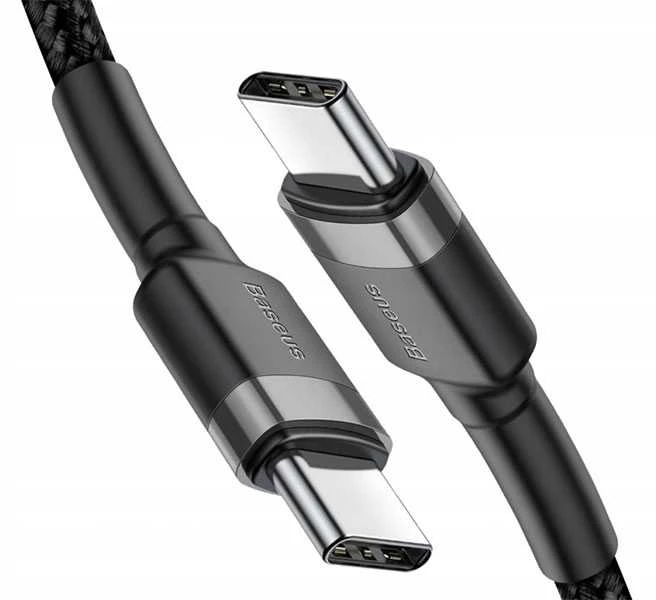 Baseus Cafule kabelis USB-C PD 2.0 QC 3.0 60W 2m - Pilka / Juoda