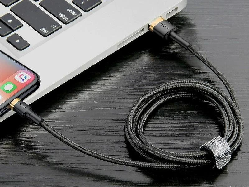 Baseus USB Iphone pakrovimo laidas | 2A/3m