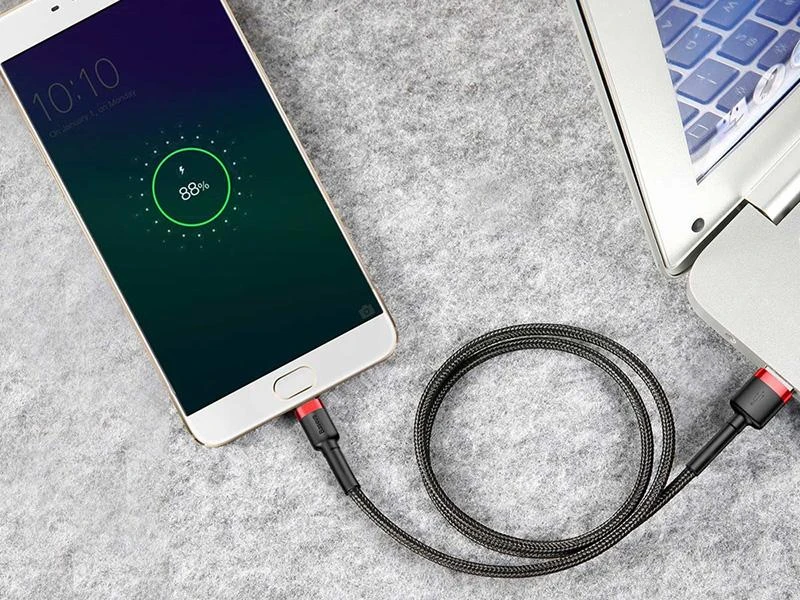 BASEUS USB A - microUSB laidas, 1m