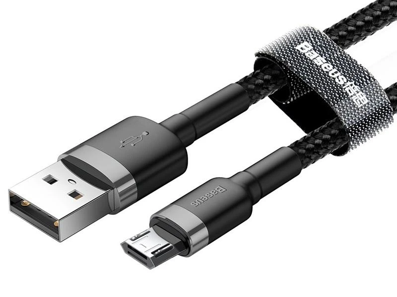 Baseus USB MicroUSB pakrovimo laidas | 2,0A/3m