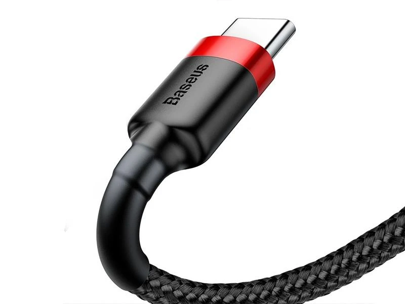Baseus Cafule kabelis USB-C 2A 2m - Raudonas / Juodas
