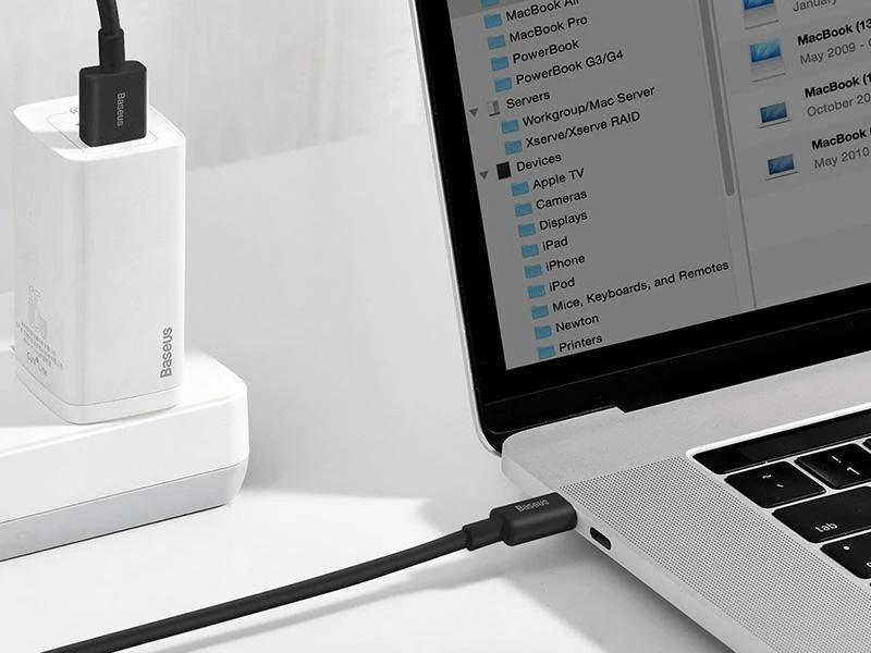 USB kabelis Baseus Superior iš USB į Type-C 66W 1.0m juodas CATYS-01