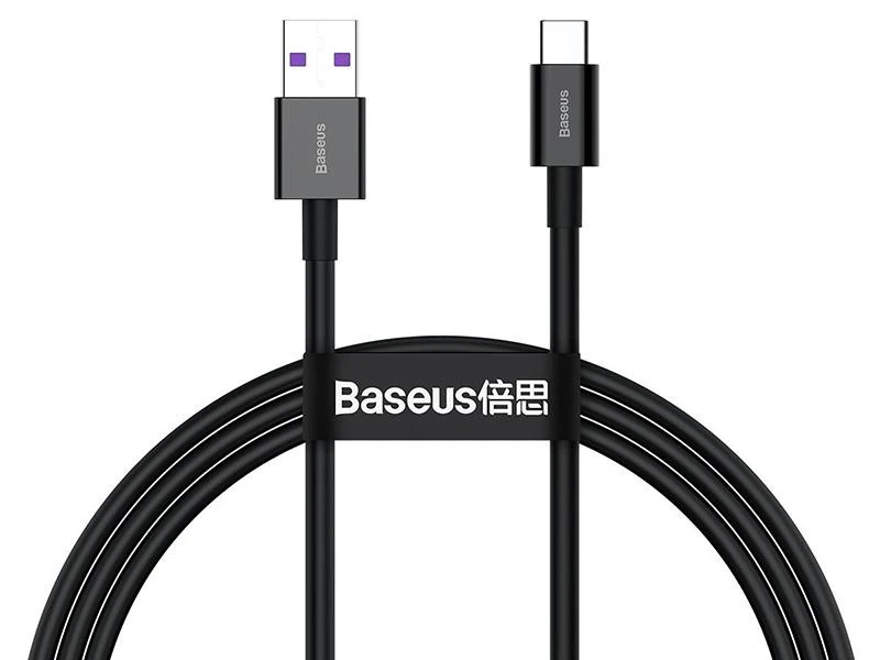 USB kabelis Baseus Superior iš USB į Type-C 66W 1.0m juodas CATYS-01