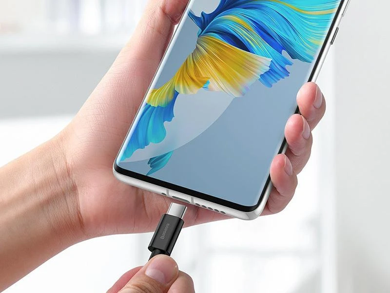 USB kabelis Baseus Superior iš USB į Type-C 66W 2.0m juodas CATYS-A01