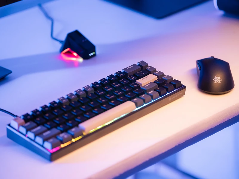 Klaviatūra TRACER GAMEZONE MAGNET 68 RGB USB