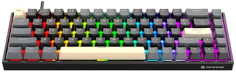Klaviatūra TRACER GAMEZONE MAGNET 68 RGB USB
