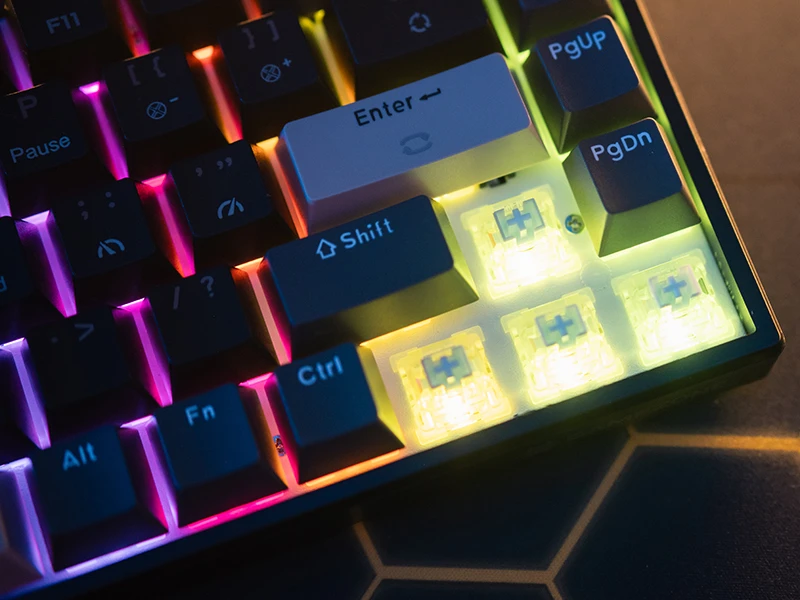 Klaviatūra TRACER GAMEZONE MAGNET 68 RGB USB