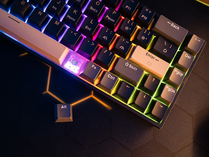 Klaviatūra TRACER GAMEZONE MAGNET 68 RGB USB