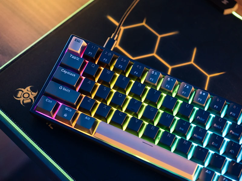 Klaviatūra TRACER GAMEZONE MAGNET 68 RGB USB