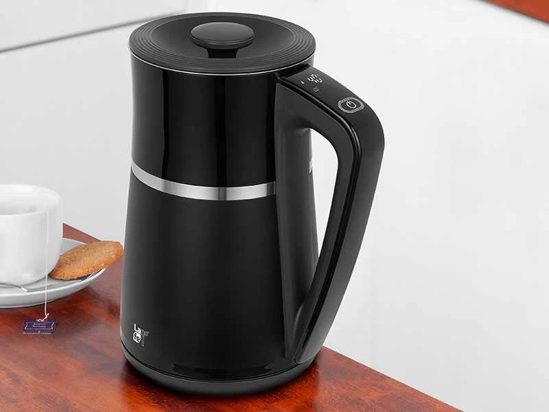 Elektrinis Virdulys - LAFE CEG020 1,7L 2200W Temperatūros kontrolė Juodas