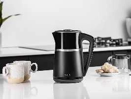 Elektrinis Virdulys - LAFE CEG020 1,7L 2200W Temperatūros kontrolė Juodas