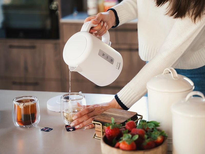 Elektrinis virdulys 1 L LAFE AquaLite Baltas EKB01