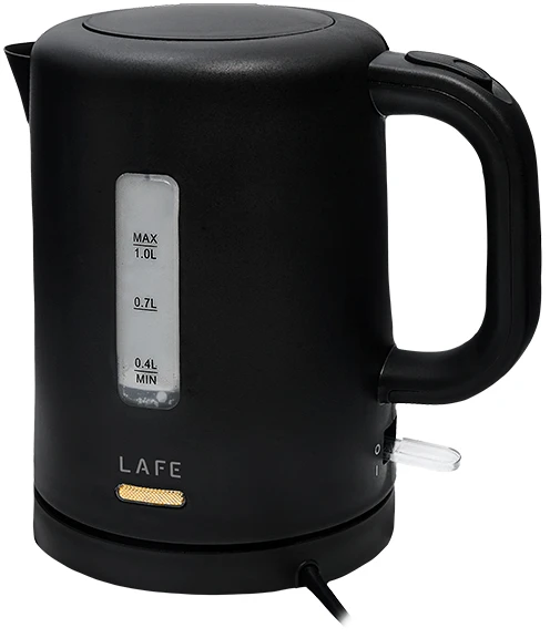 Elektrinis virdulys 1 L LAFE AquaLite Juodas EKB02