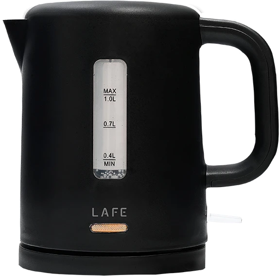 Elektrinis virdulys 1 L LAFE AquaLite Juodas EKB02