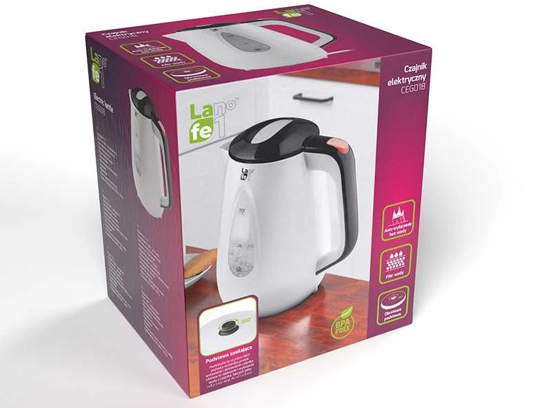 Elektrinis Virdulys - Lafe CEG018 1,7 L 2200 W