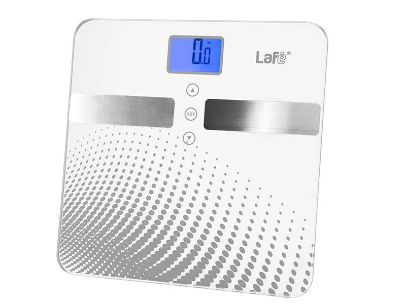 Virtuvinės svarstyklės Lafe Laf Elektroninės kūno svarstyklės su analizu WLS003.1