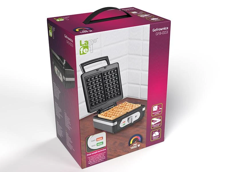 Vaflinė Lafe WaffleMaster 1400W