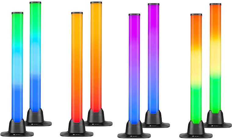 Sieninis šviestuvas TRACER Smart Desk RGB Tuya App lempų rinkinys