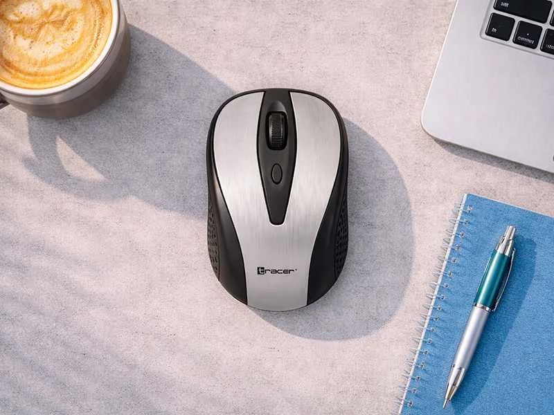 TRACER Joy II RF Nano USB Sidabrinis Pelė Wireless