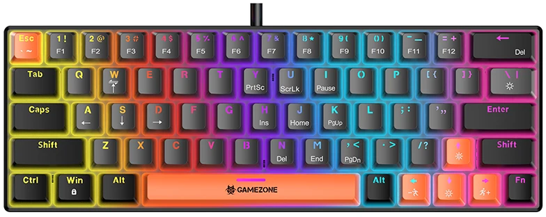 Klaviatūra Tracer GAMEZONE RAPTOR 63 USB mechaninė klaviatūra