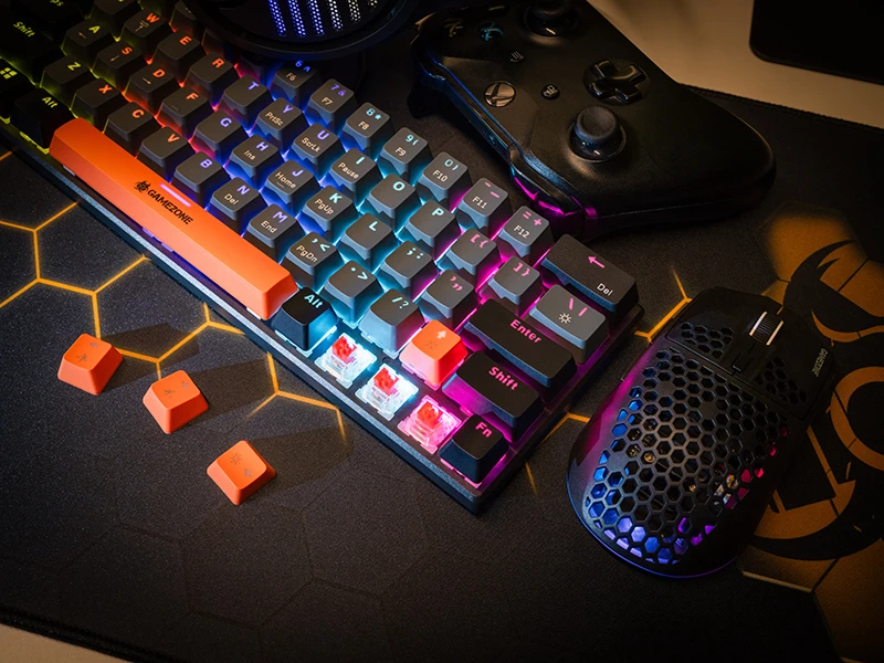 Klaviatūra Tracer GAMEZONE RAPTOR 63 USB mechaninė klaviatūra