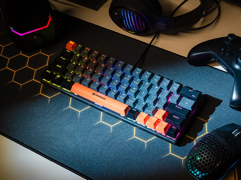 Klaviatūra Tracer GAMEZONE RAPTOR 63 USB mechaninė klaviatūra