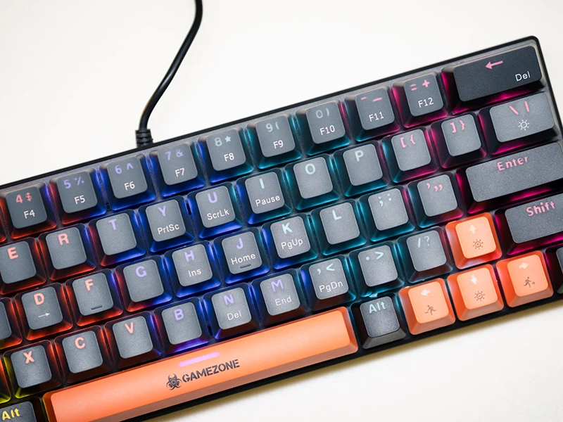 Klaviatūra Tracer GAMEZONE RAPTOR 63 USB mechaninė klaviatūra