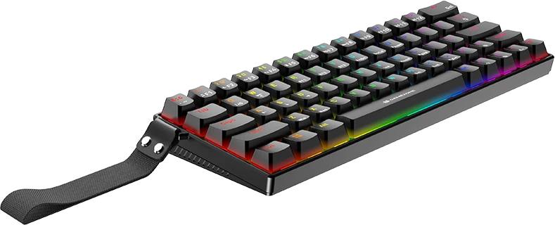 Klaviatūra mechaninė Tracer GAMEZONE SIGMA 63 RF (2.4+BT) Juodas